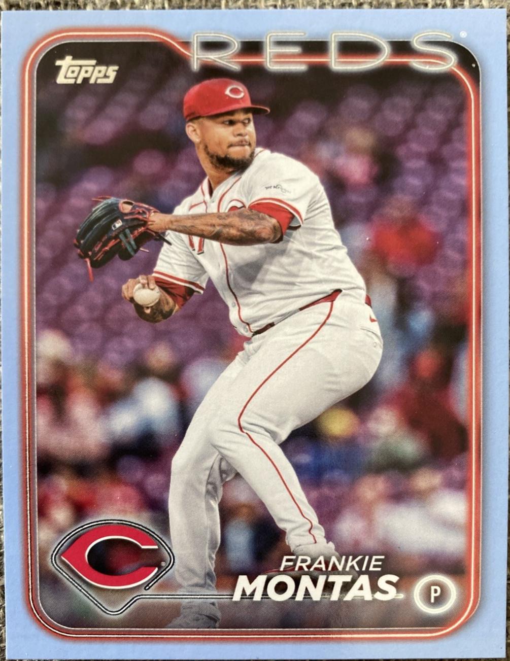 Frankie Montas [Father's Day Powder Blue] #US146