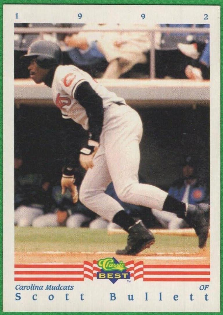 Scott Bullett #42 Baseball Cards 1992 Classic Best