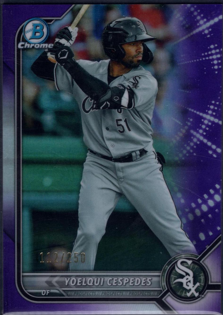 Yoelqui Cespedes #BCP-87 2022 Bowman Baseball Chrome Prospects