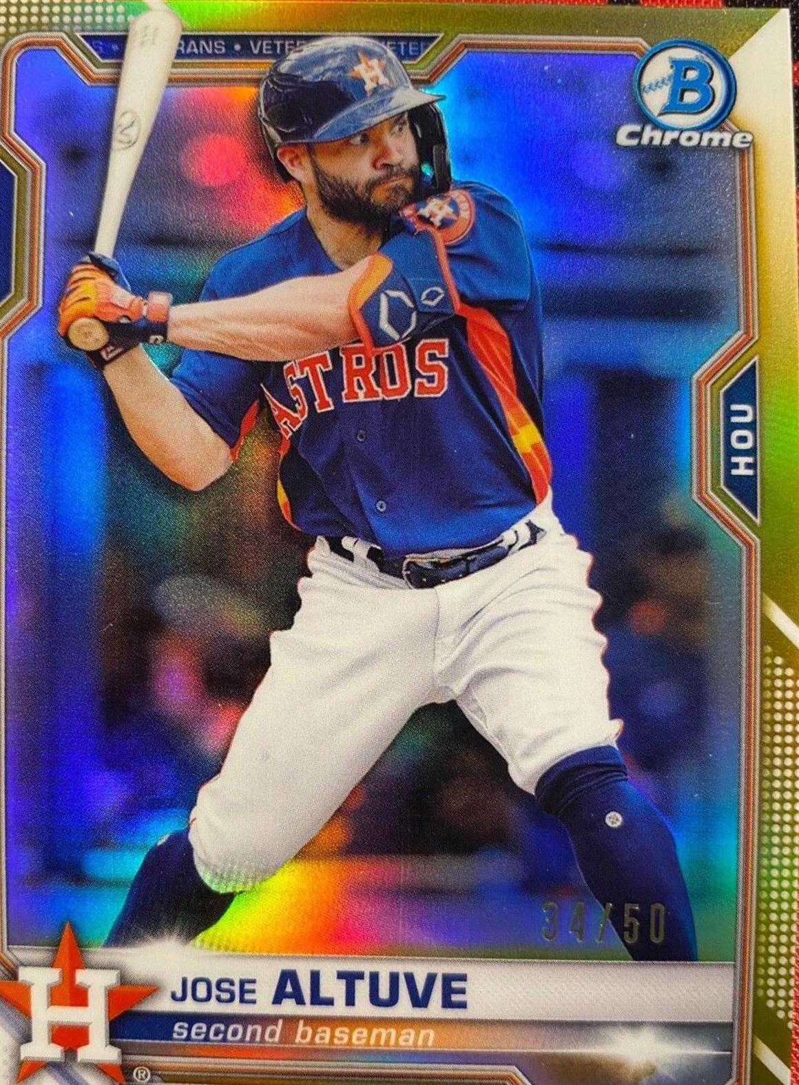 Jose Altuve [Gold Refractor] #24