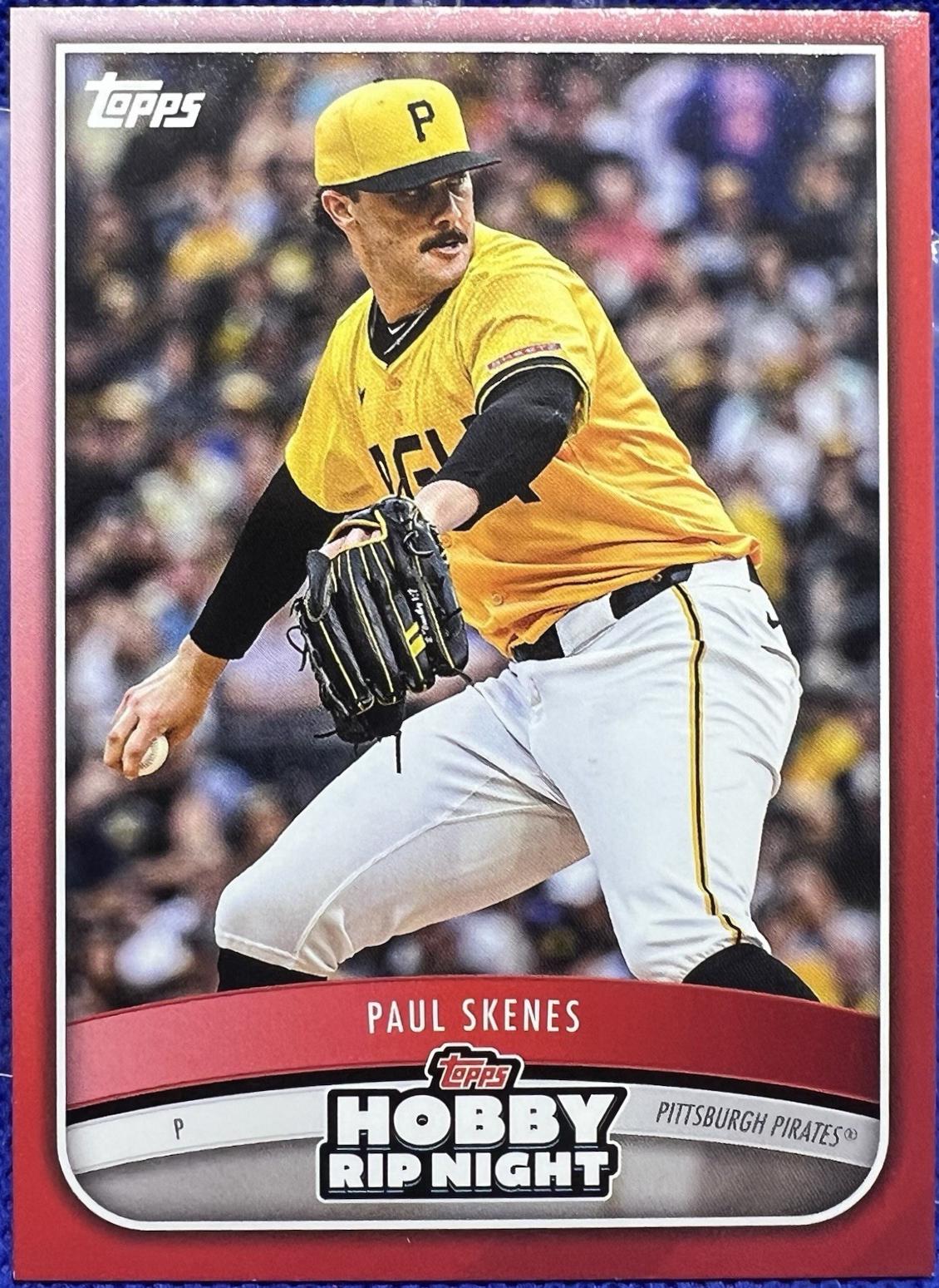 Paul Skenes [Red] #12 Prices | 2025 Topps Hobby Rip Night | Baseball Cards
