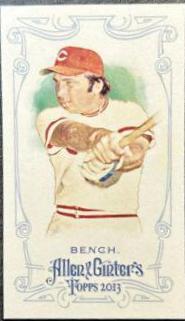 Johnny Bench [Mini Allen & Ginter Back] #38