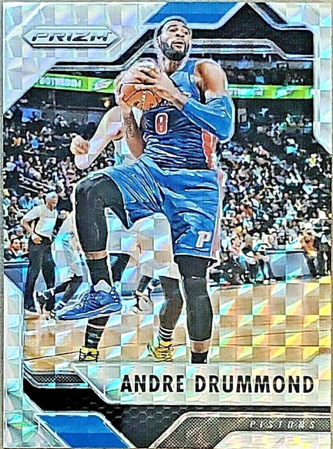 Andre Drummond #3 Basketball Cards 2016 Panini Prizm Mosaic
