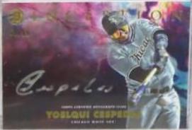 Yoelqui Cespedes #ISS-YCS Baseball Cards 2021 Bowman Inception Silver Signings Autographs
