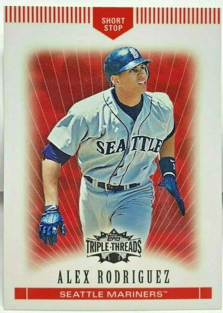 Alex Rodriguez #7 Baseball Cards 2020 Topps Throwback Thursday