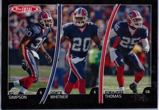Kiwaukee Thomas, Ko Simpson, Donte Whitner