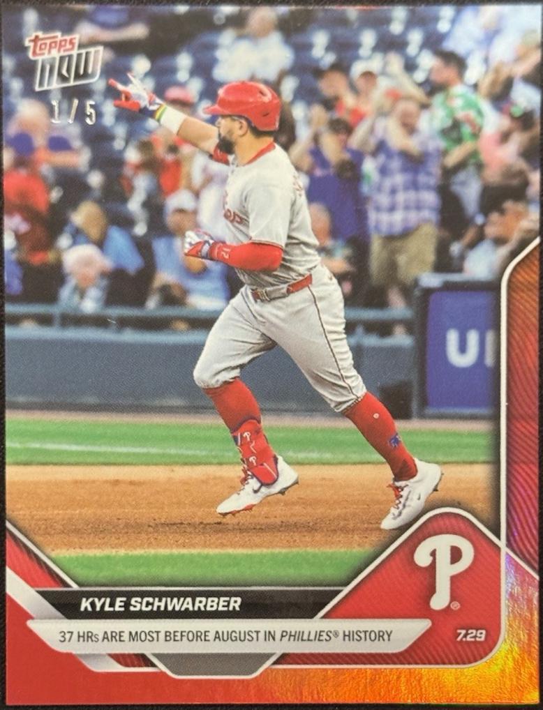 Kyle Schwarber [Red Foil] #483