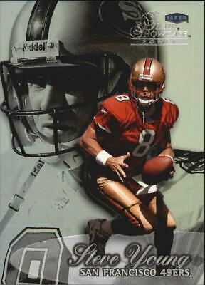 Steve Young #32 Football Cards 1999 Flair Showcase