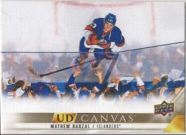 Mathew Barzal #C174 2022-23 Upper Deck Hockey UD Canvas