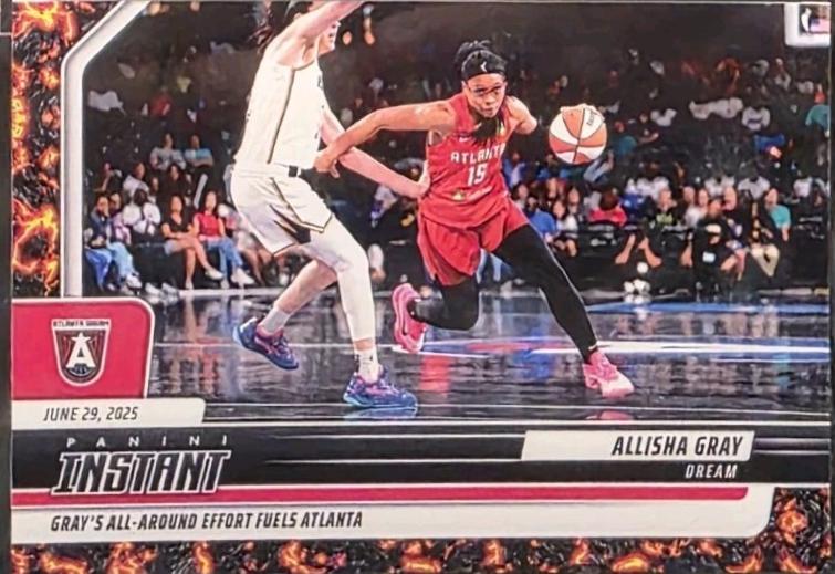 Allisha Gray #107 2025 Panini Instant WNBA