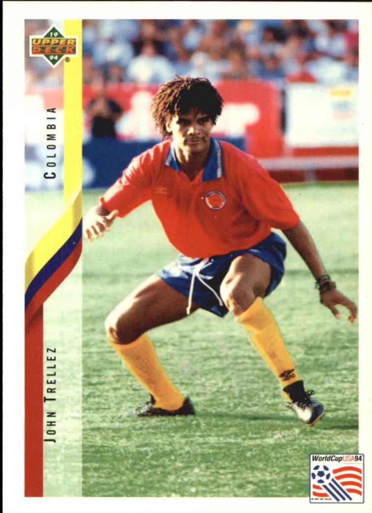 John Trellez #60 1994 Upper Deck World Cup Soccer