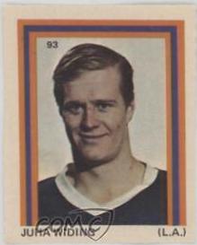 Juha Widing #93 1972 Sargent Promotions Stamps Hockey