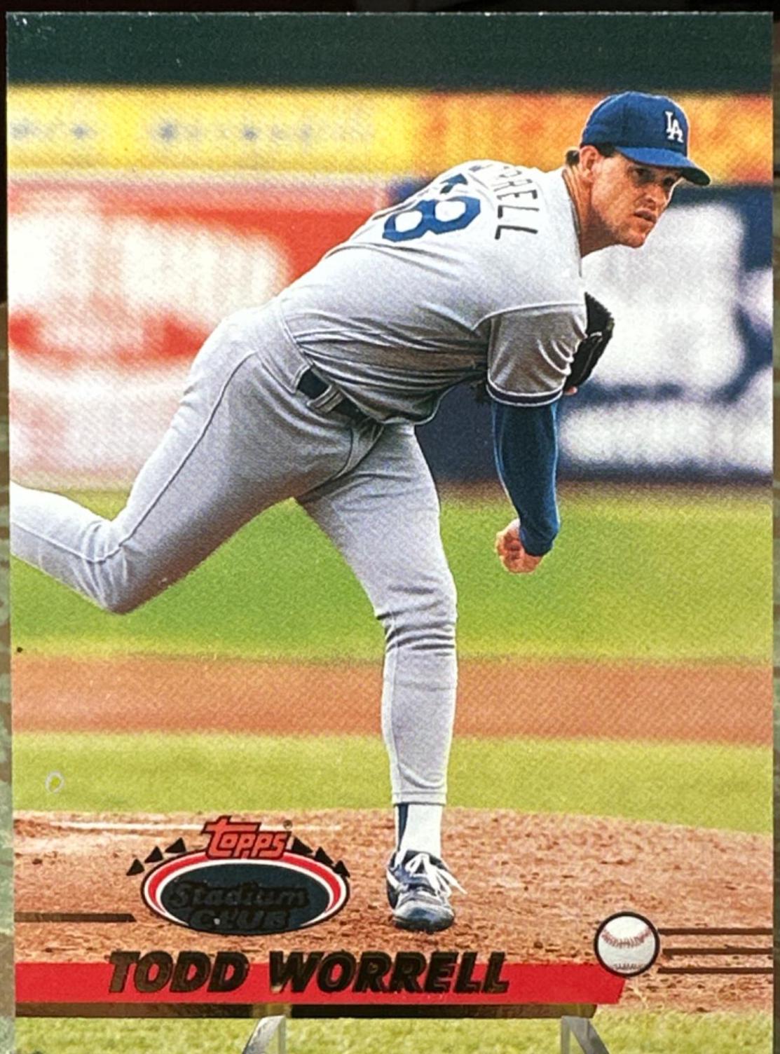 Todd Worrell #728 Baseball Cards 1993 Stadium Club