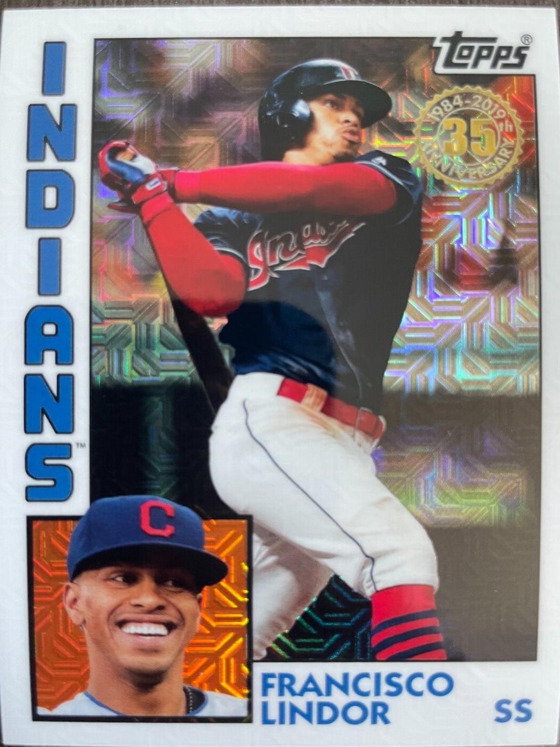 Francisco Lindor [Purple Refractor] #T84-9