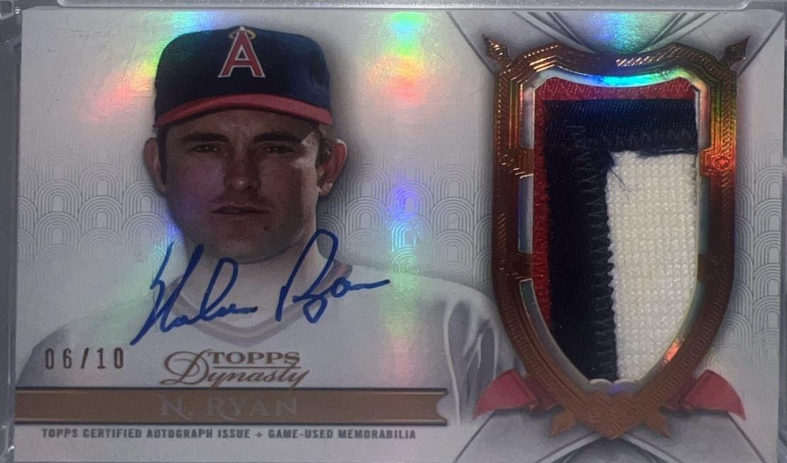 Nolan Ryan [Autograph Patch] #DAP-NR2