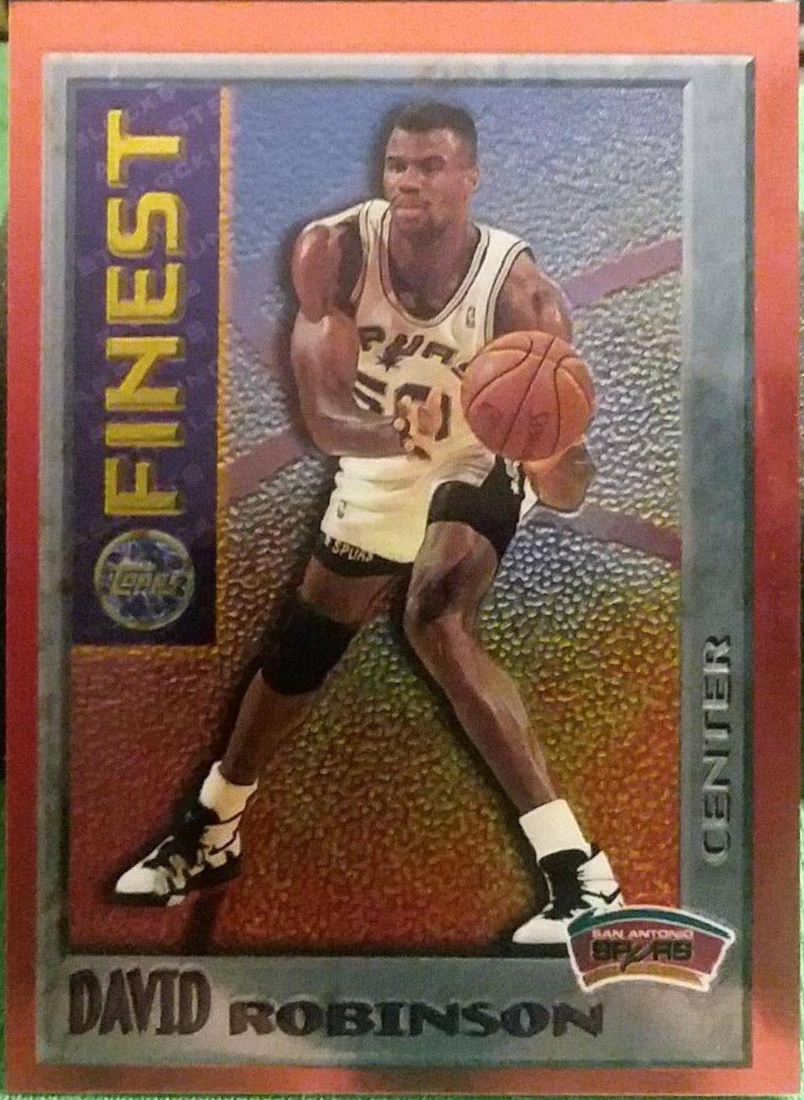 David Robinson #M11 Basketball Cards 1995 Finest Mystery