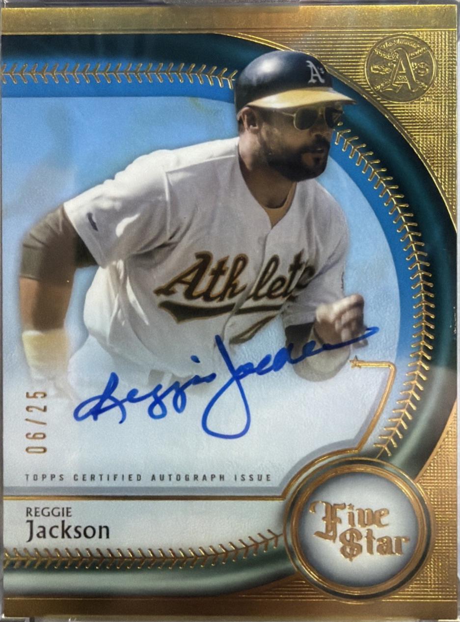 Reggie Jackson [Gold] #FSA-RJA