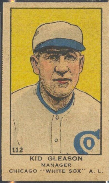 Kid Gleason #112 1919-21 W514 Baseball