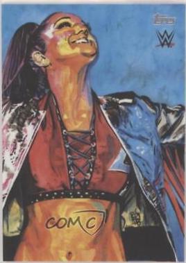 Bayley #RS-4 Wrestling Cards 2019 Topps WWE Undisputed Rob Schamberger Portraits