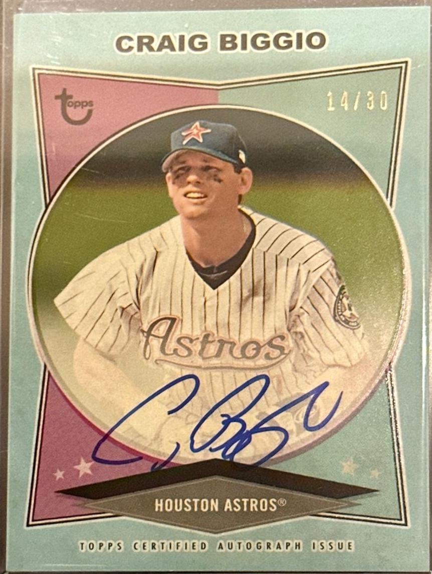 Craig Biggio [Blue] #AC-CB
