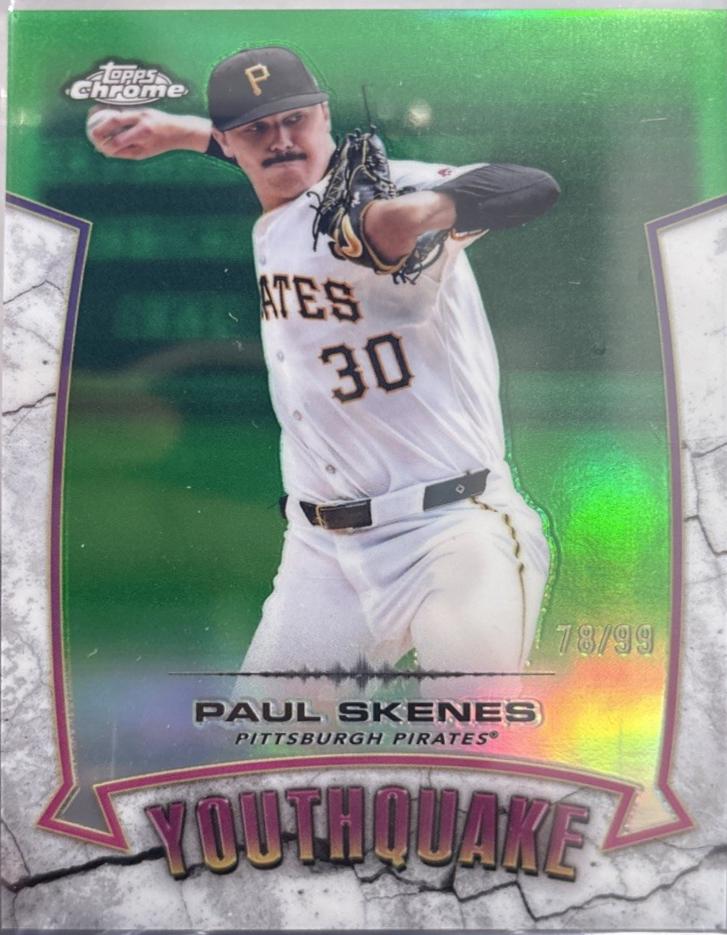 Paul Skenes [Green Refractor] #YQ-29