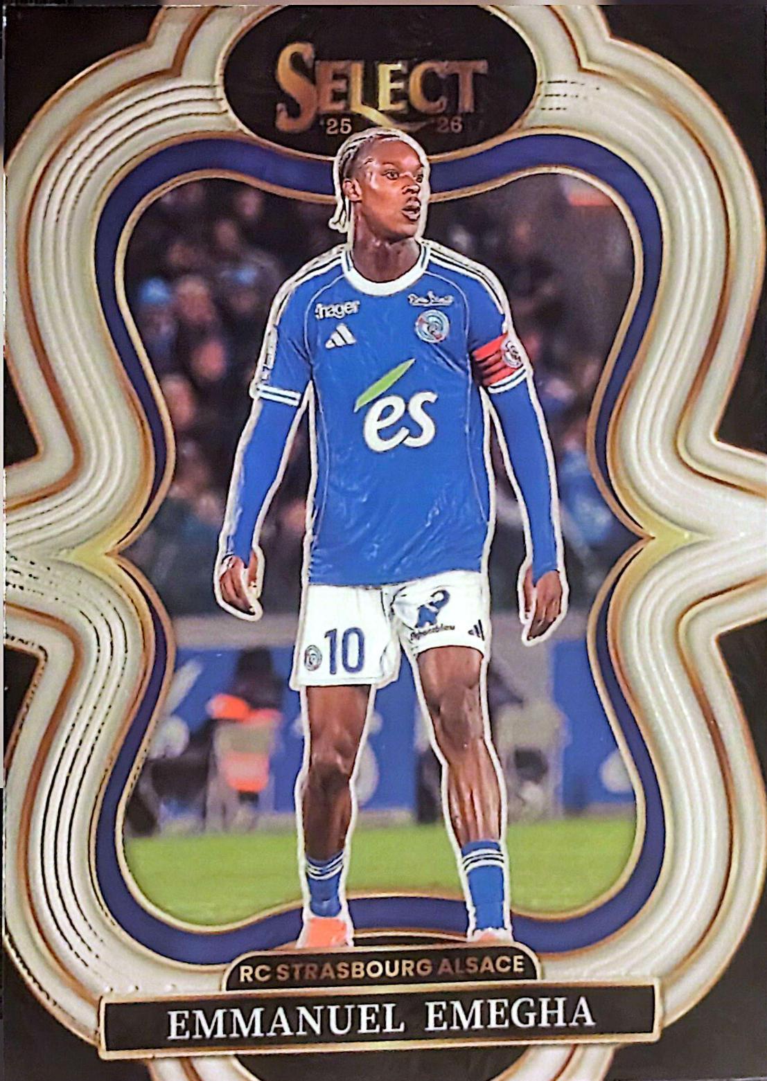 Emmanuel Emegha #153 2025 Panini Select Ligue 1 Soccer