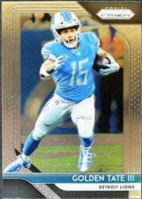 Golden Tate III #134 Football Cards 2018 Panini Prizm