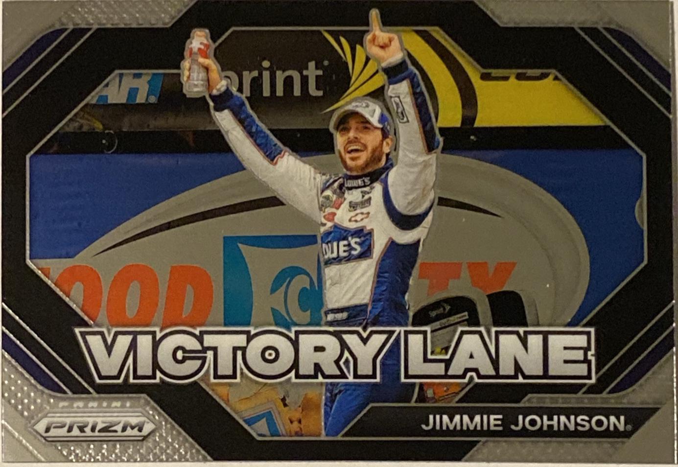 Jimmie Johnson #2 Racing Cards 2024 Panini Prizm NASCAR Victory Lane