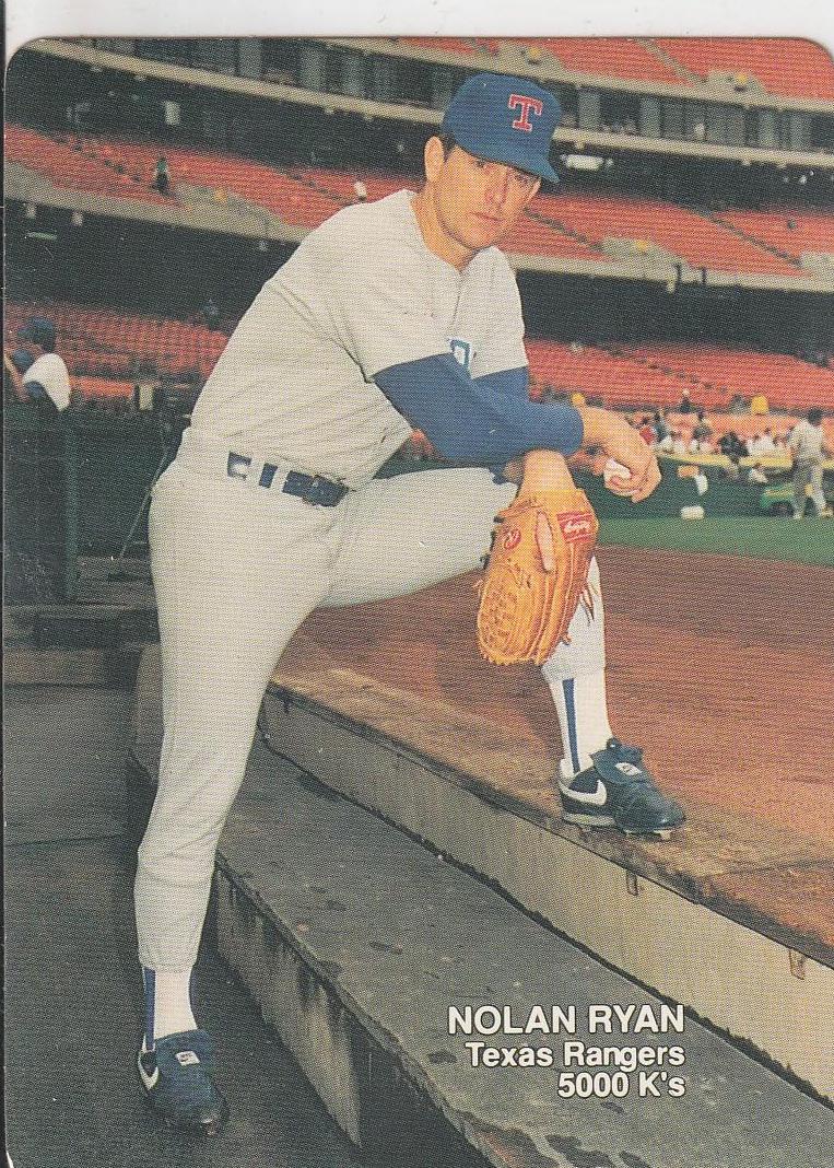 Nolan Ryan #2 1990 Mothers Cookies Baseball