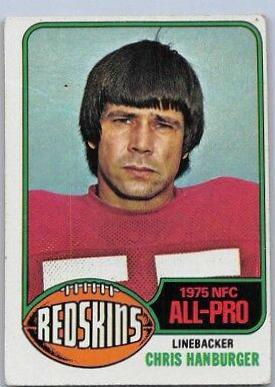 Chris Hanburger #330 1976 Topps Football