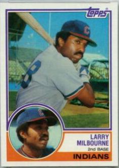 1983 Topps Larry Milbourne #91 card