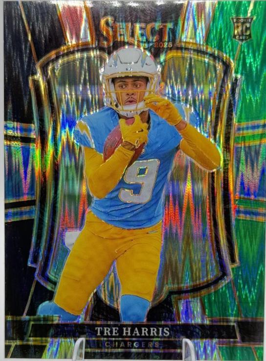 Tre Harris [Black Green Prizm Shock] #101