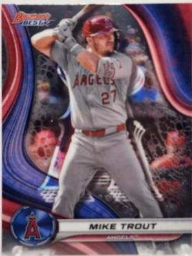 Mike Trout #1 Baseball Cards 2024 Bowman's Best