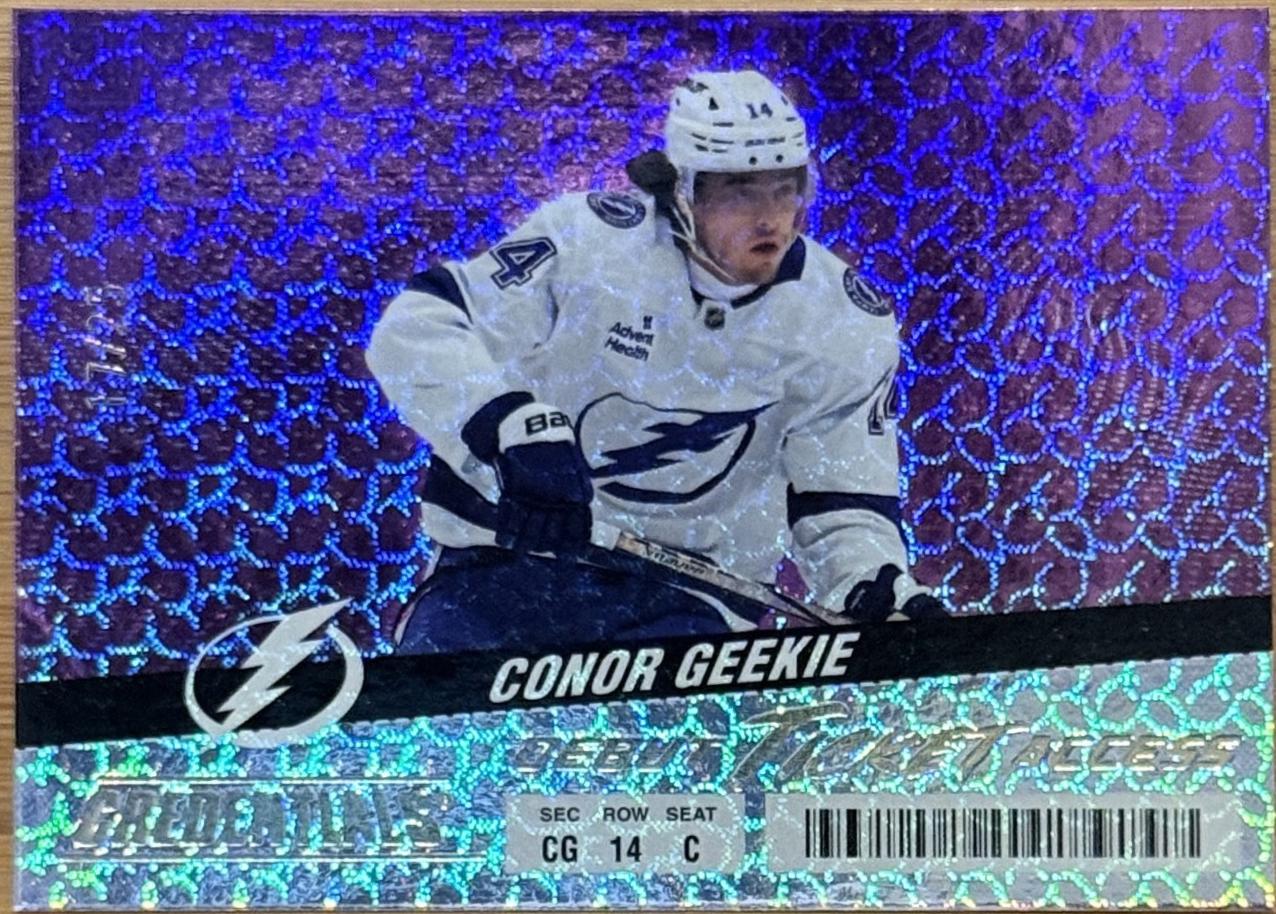 Conor Geekie #114 2024-25 Upper Deck Credentials Hockey