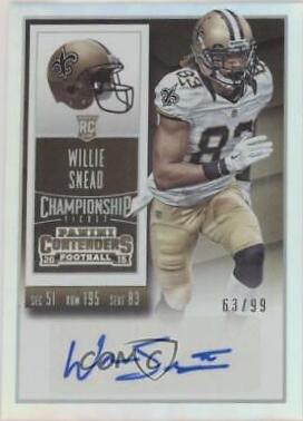 Willie Snead [Autograph Championship Ticket] #288