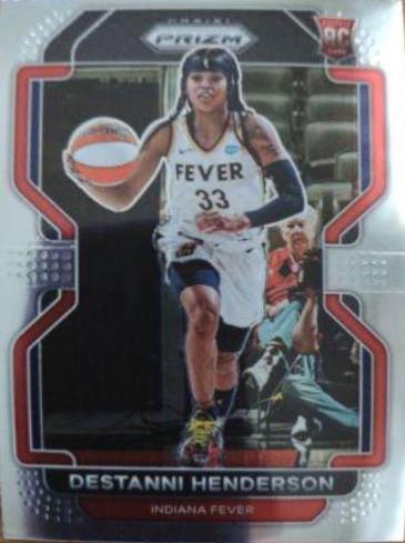 Destanni Henderson #199 Basketball Cards 2022 Panini Prizm WNBA