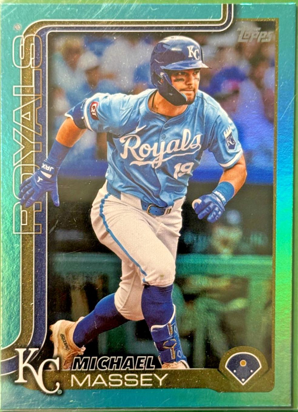 Michael Massey [Aqua Rainbow Foil] #481