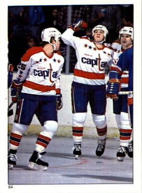 Action Sticker #64 Hockey Cards 1986 O-Pee-Chee Sticker