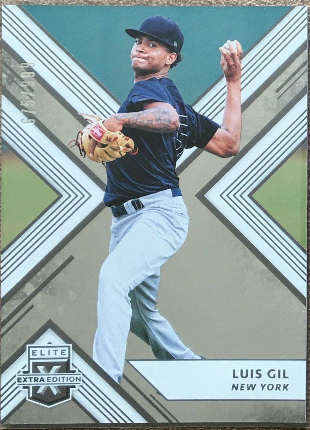 Luis Gil #175 2018 Panini Elite Extra Edition Baseball