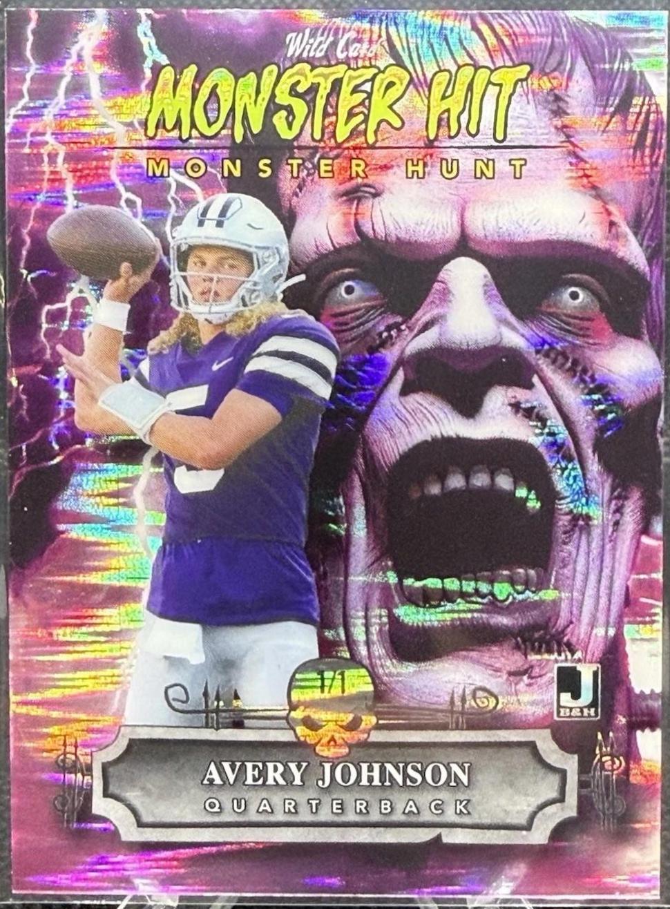 Avery Johnson #MHF-AJ 2024 Wild Card Haunted Hits Football