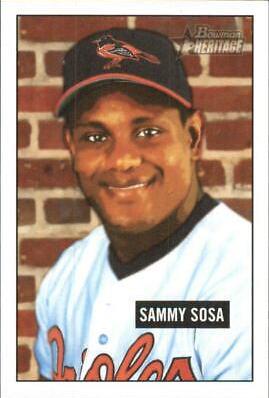 Sammy Sosa #67 Baseball Cards 2005 Bowman Heritage