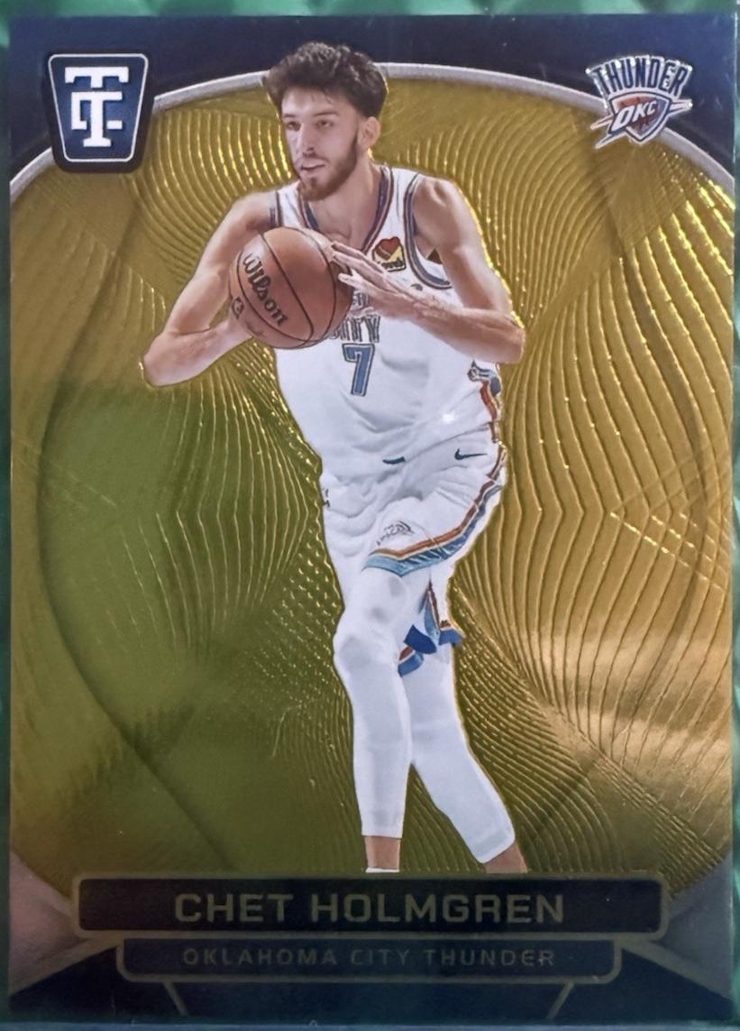 Chet Holmgren [Gold Platinum Mirror] #52