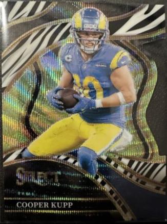 Cooper Kupp [Zebra Prizm Die-Cut] #284 Prices | 2023 Panini Select