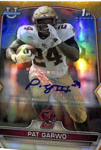Pat Garwo [Autograph Gold] #40