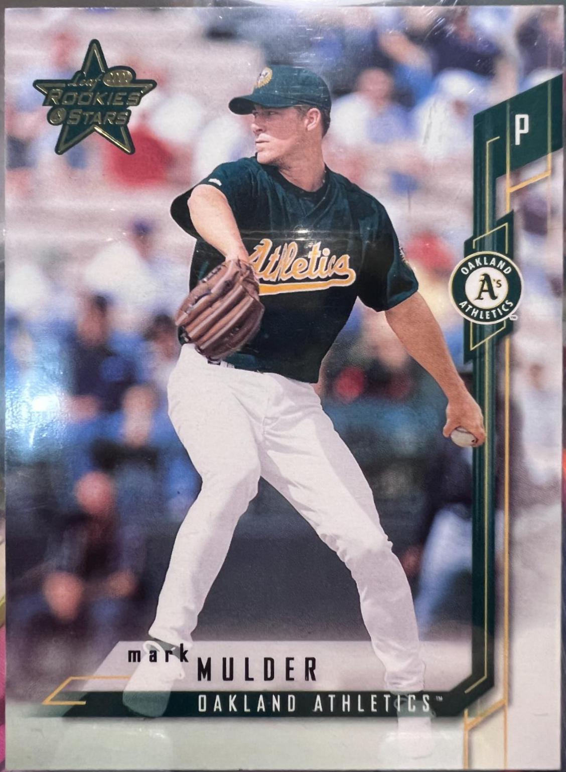 Mark Mulder #75 Baseball Cards 2001 Leaf Rookies & Stars Great American Treasures