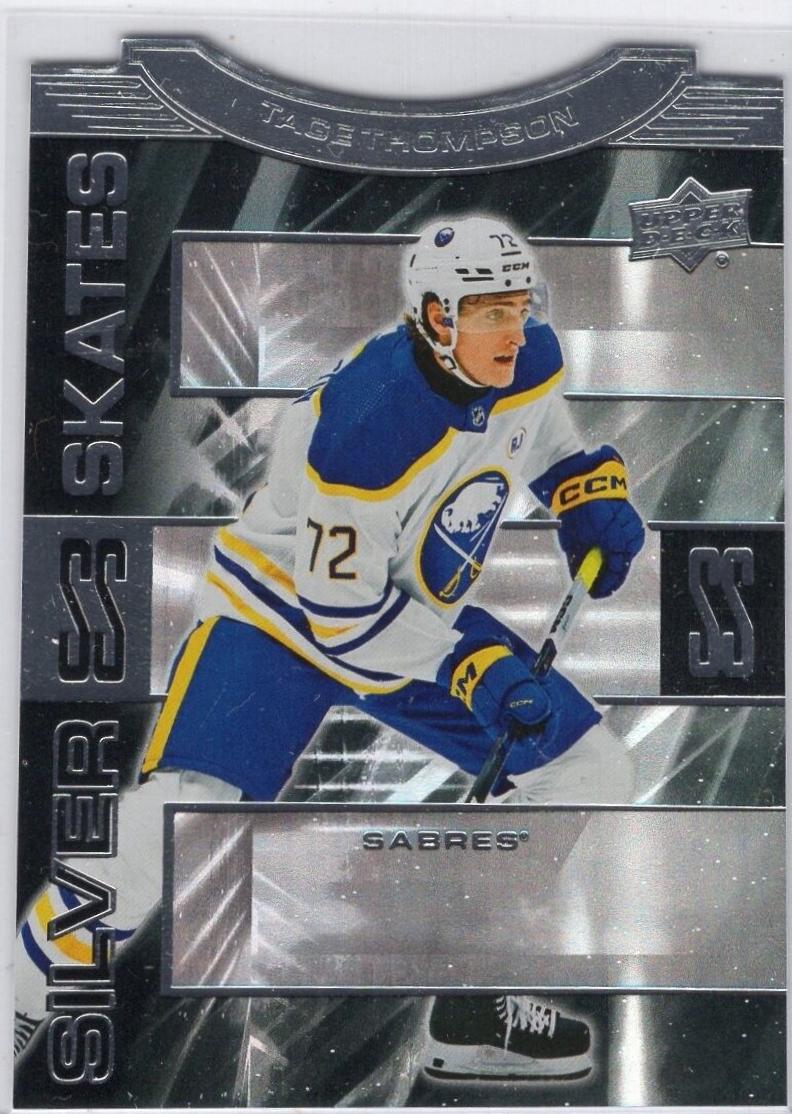 Tage Thompson #SS-2 Hockey Cards 2023 Upper Deck Silver Skate