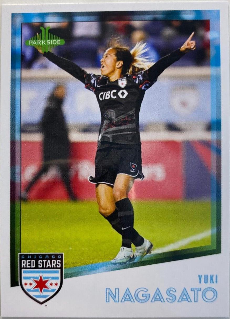 Yuki Nagasato #9 Soccer Cards 2023 Parkside NWSL