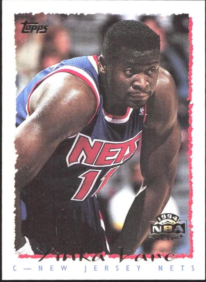 Yinka Dare #253 Basketball Cards 1994 Topps
