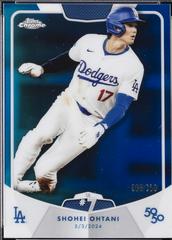 Shohei Ohtani [Blue Refractor] #SB7 Prices | 2024 Topps 50/50