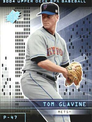 Tom Glavine #25 Baseball Cards 2004 Spx